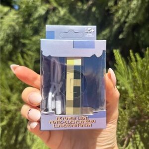 Minecraft USB light up flashlight rechargeable keychain, backpack purse decor